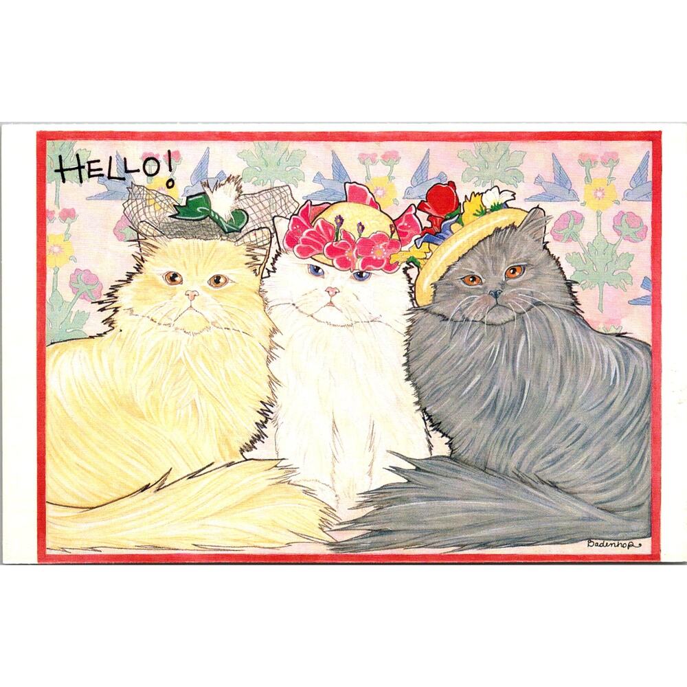 Hello The North Shore Animal League Saves Abandoned Dogs Vintage Postcard SPL32 - Picture 1 of 2